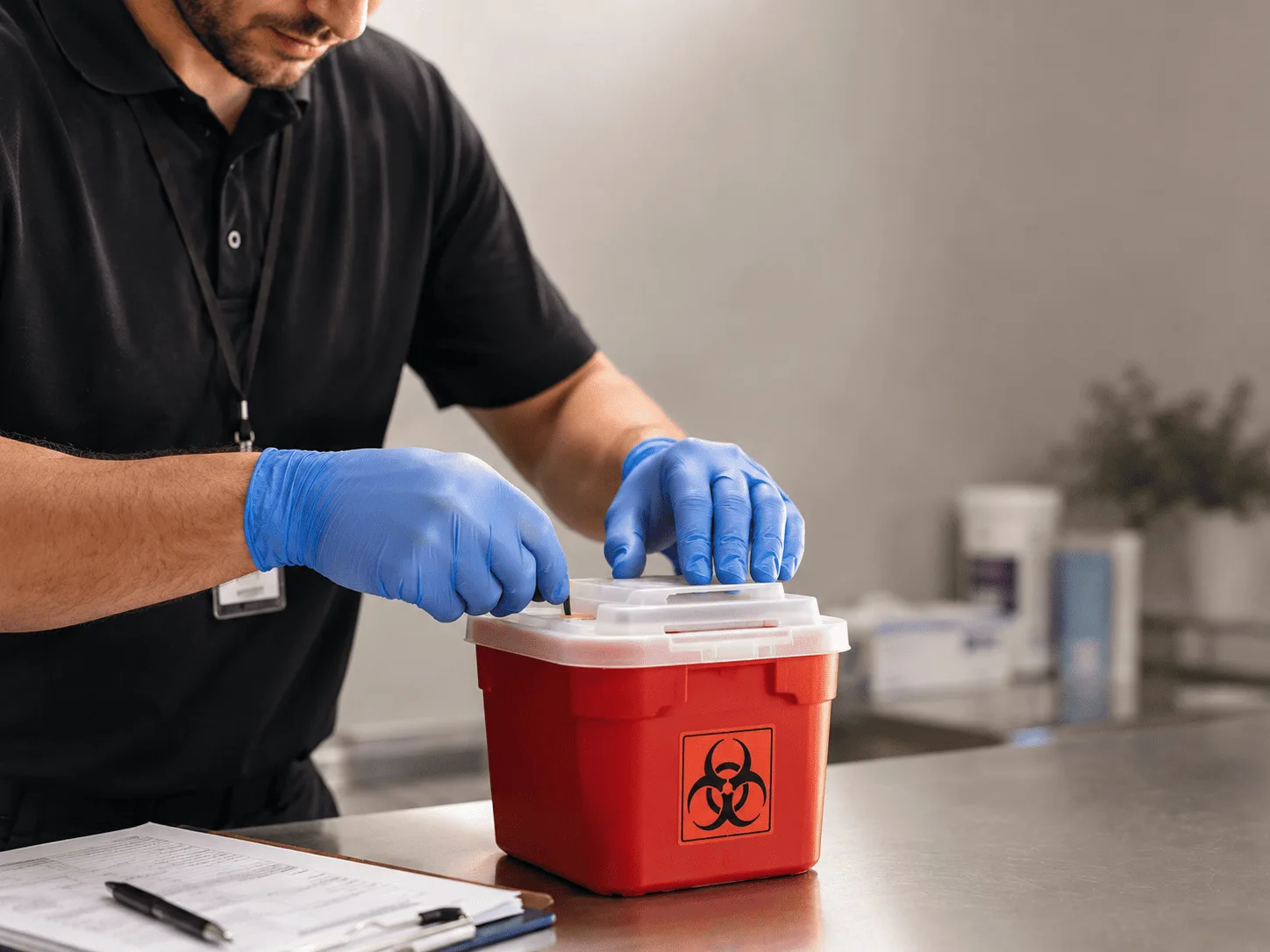 Why choose Sharps Waste Disposal in Amesville, OH